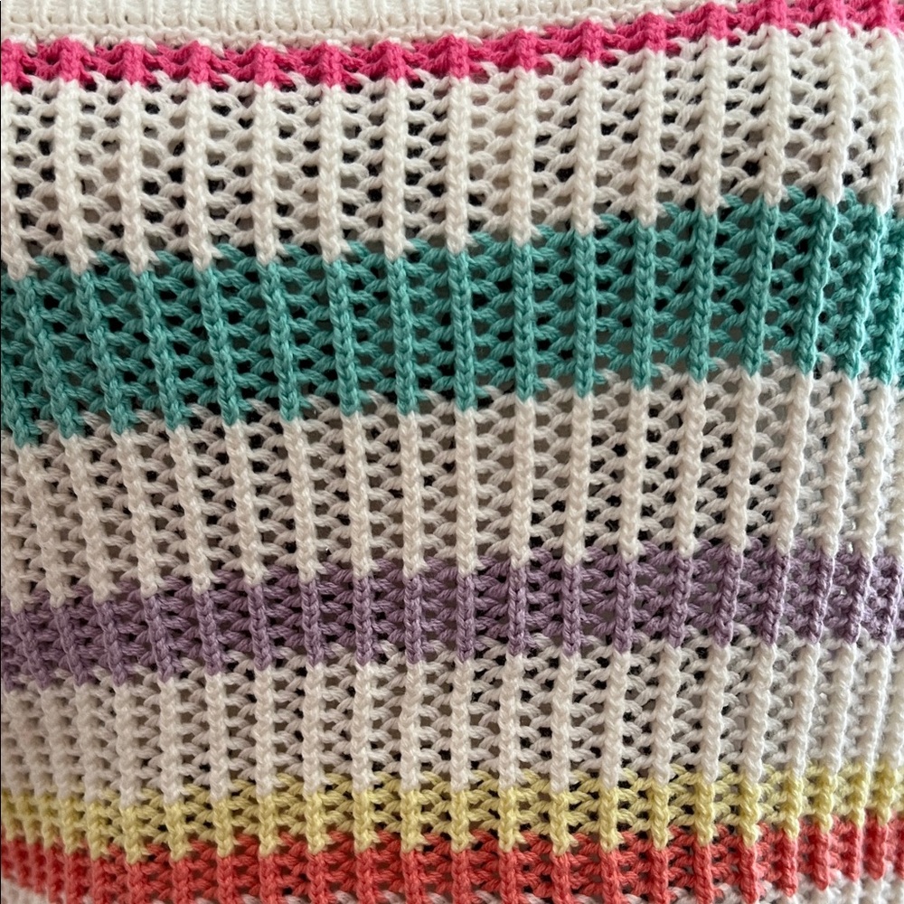 Colorful Striped Knit Top - Picture 2 of 4
